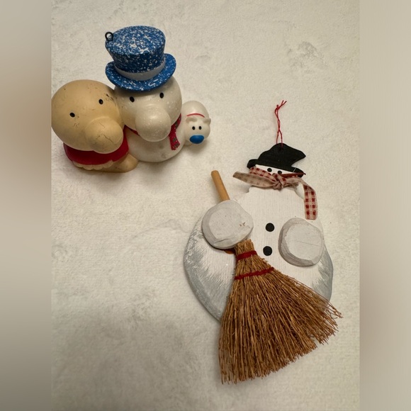 2 Vintage Christmas Ornaments - Picture 2 of 8